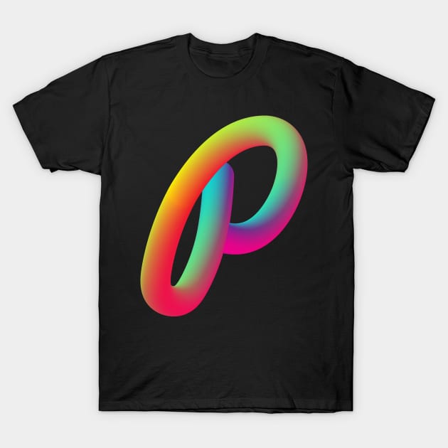 Curly P - 2nd edition T-Shirt by MplusC